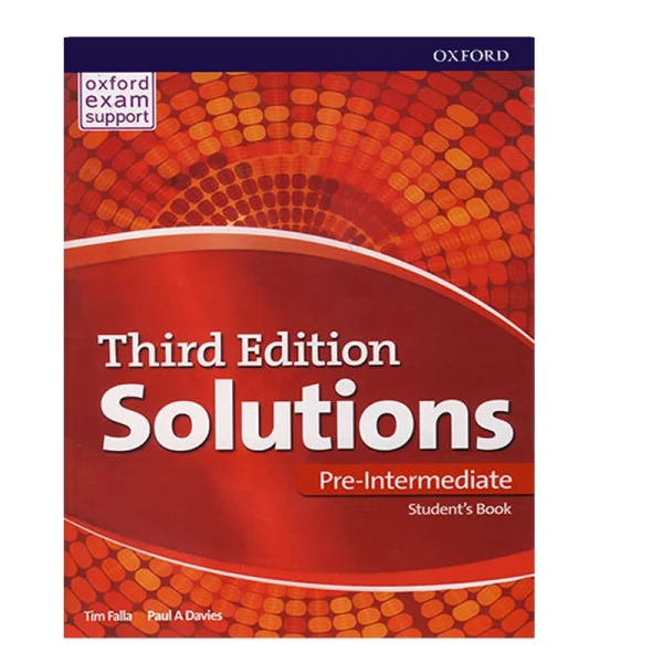 Solutions Pre Intermediate Third Edition - تصویر 1
